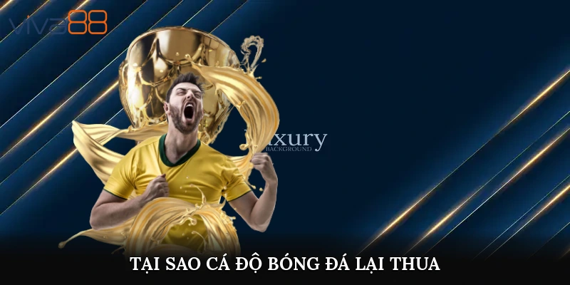 tại sao cá độ bóng đá lại thua