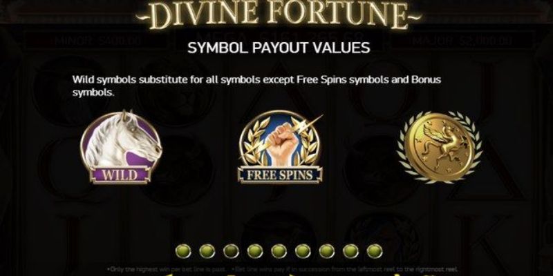 Tìm hiểu luật chơi Divine Fortune